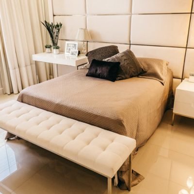 cozy modern bedroom